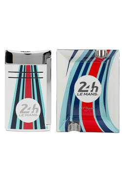 S.T. Dupont 24h Le Mans Beyaz-Krom Maxijet Çakmak Küllük Premium Puro Seti - STDUP-8
