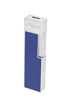 S.T. Dupont Twiggy Mavi-Krom Puro Çakmağı 30005 - TR7395