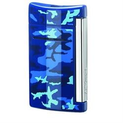 S.T. Dupont Minijet Mavi Kamuflaj Puro Çakmağı 10088 - TR2599