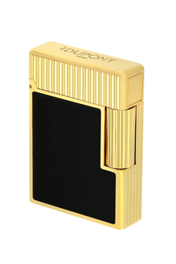 S.T. Dupont Ligne 1 Gold-Siyah Puro Çakmağı 14120