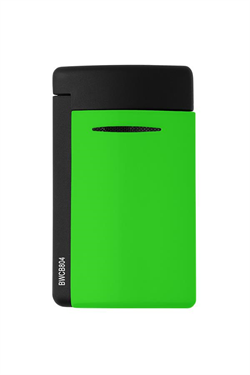S.T. Dupont Minijet Lacquered Neon Yeşil Puro Çakmağı 10872 - TR7485