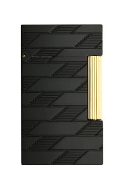 S.T. Dupont Line 2 Cling 1872 Monogram Black Puro Çakmağı 16179