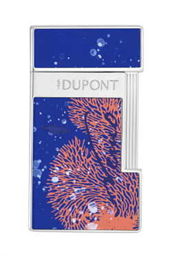 S.T. Dupont Slimmy 20.000 Leagues Under the Seas Mavi Puro Çakmağı 28053