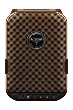 Vaultek Lifepod 2.0 Seyahat Tipi Antik Bronz Humidor Puro Kutusu