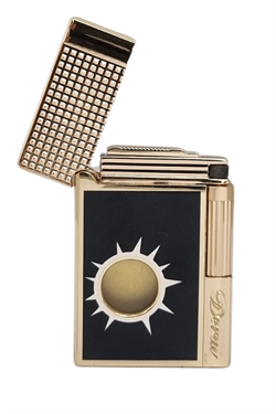 Vindiesel Soft Flame Siyah-Gold Desenli Çakmak
