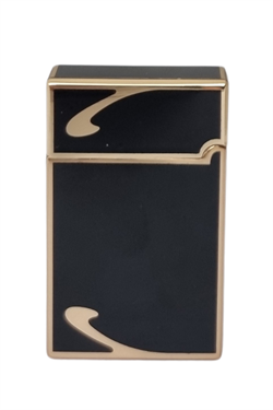 Vindiesel Soft Flame Siyah-Gold Desenli Çakmak