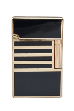 Vindiesel Soft Flame Siyah-Gold Desenli Çakmak
