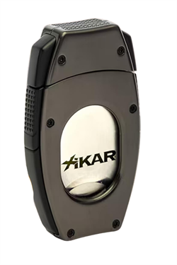 Xikar Flip Dual Gunmetal V & Düz Puro Makası Kesici