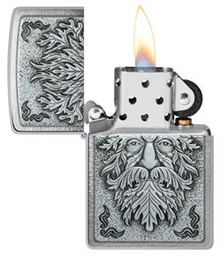 Zippo Çakmak 200 Green Man Emblem 48906-109082