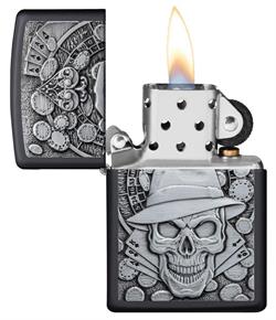 Zippo Çakmak 218 Gambling Skull 49183-078935