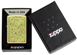 Zippo Çakmak 254B Clover Design 48806-111364 TR9411