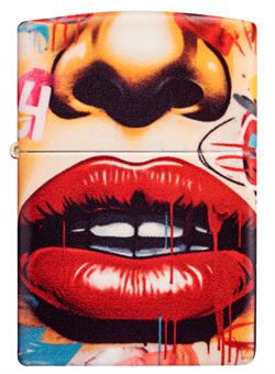 Zippo Çakmak 49352 Street Art Face Design 46257-119788