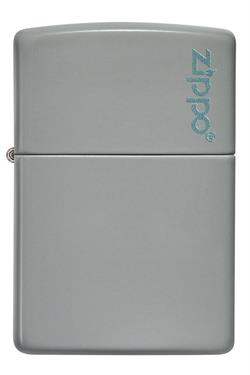 Zippo Çakmak 49452ZL-087045 Flat Grey Zippo Logo