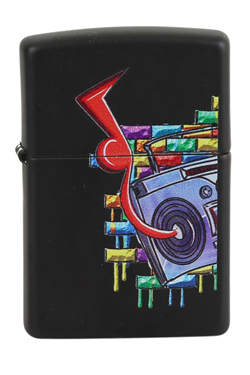 Zippo Çakmak Boom Box Grafitti Design