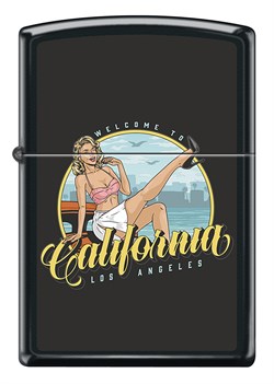 Zippo Çakmak California Girl Design 218-123674 TR9418
