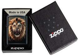 Zippo Çakmak Fierce Lion Design 218-123503 TR9404