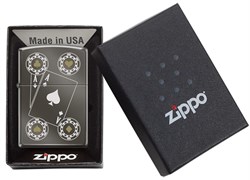 Zippo Çakmak Poker Chips Design 150-115868 TR9390