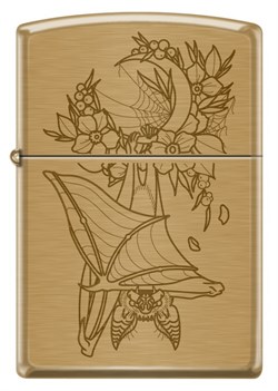 Zippo Çakmak Vampire Bat Design 204B-115806 TR9385