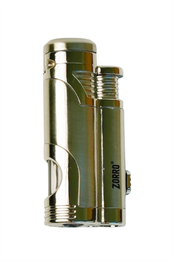 Zorro 2 Torch Pürmüz Gümüş Metal Puro Çakmağı