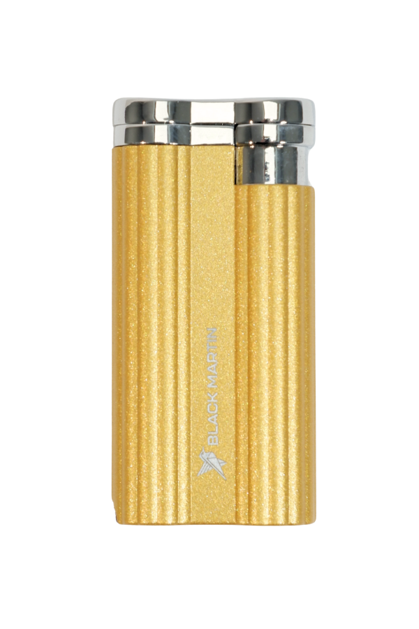 Black Martin Tek Torch Pürmüz Delicili Sarı Metal Puro Çakmağı