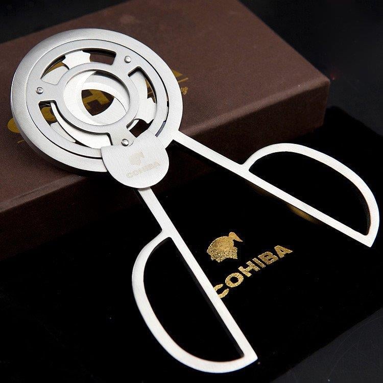 Cohiba Gümüş 3 Bıçak Puro Makası