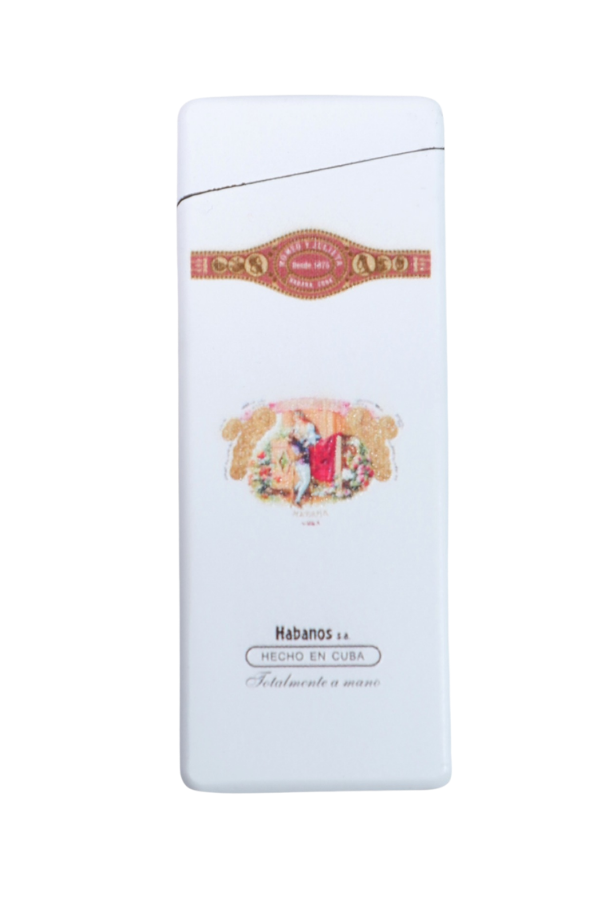 Cohiba Romeo Y Juliete Özel Üretim Tek Torch Pürmüz Beyaz Puro Çakmağı