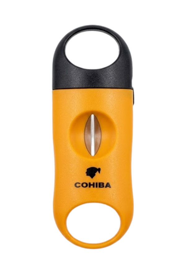 Cohiba Sarı Siyah V Plastik Puro Makası Kesici