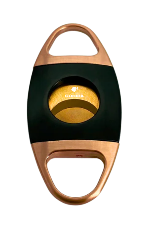 Cohiba Siyah Bronz Metal Puro Makası Kesici