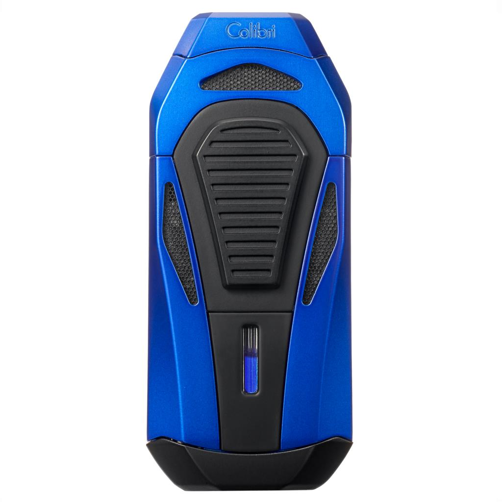 Colibri Boss 3 Torch Pürmüz Mavi-Siyah Puro Çakmağı