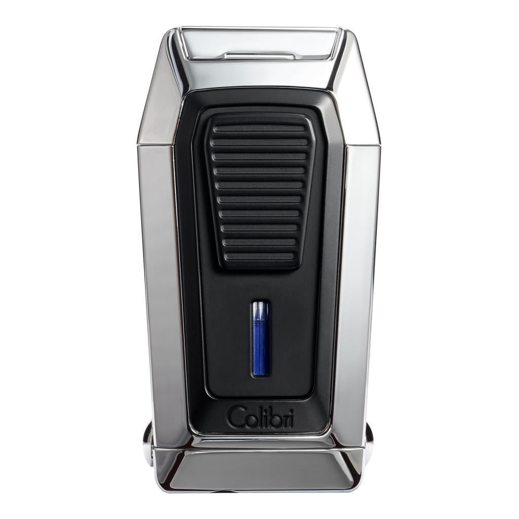 Colibri Quantum 3 Torch Pürmüz Krom-Siyah Puro Çakmağı