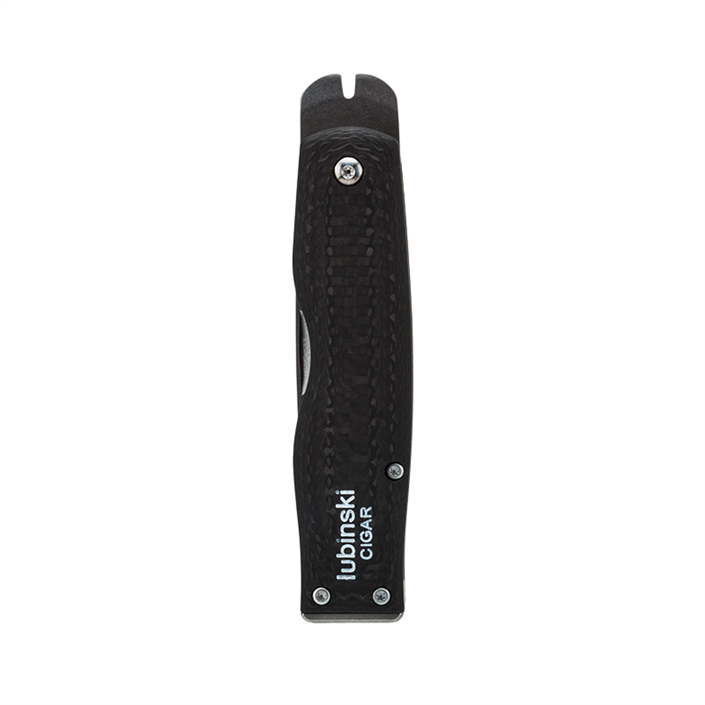 Lubinski Pocketknife Çift Delicili Puro Kesici Cutter Siyah LB-306