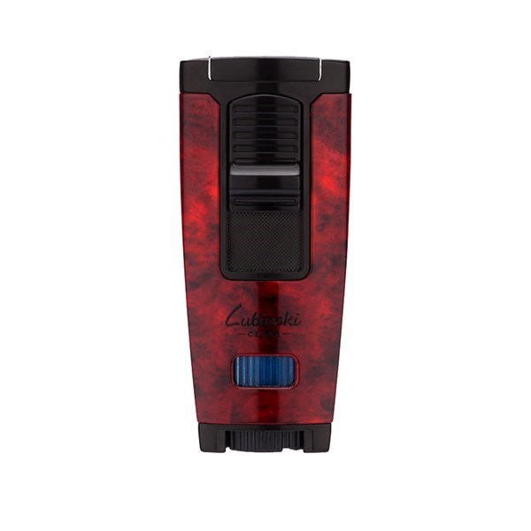 Lubinski Tek Torch Puro Çakmağı Kırmızı LB-704