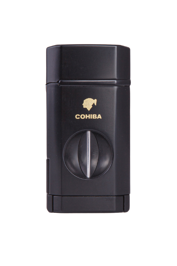 Parmida 3 Torch Pürmüz Siyah Dahili V Kesicili Metal Puro Çakmağı