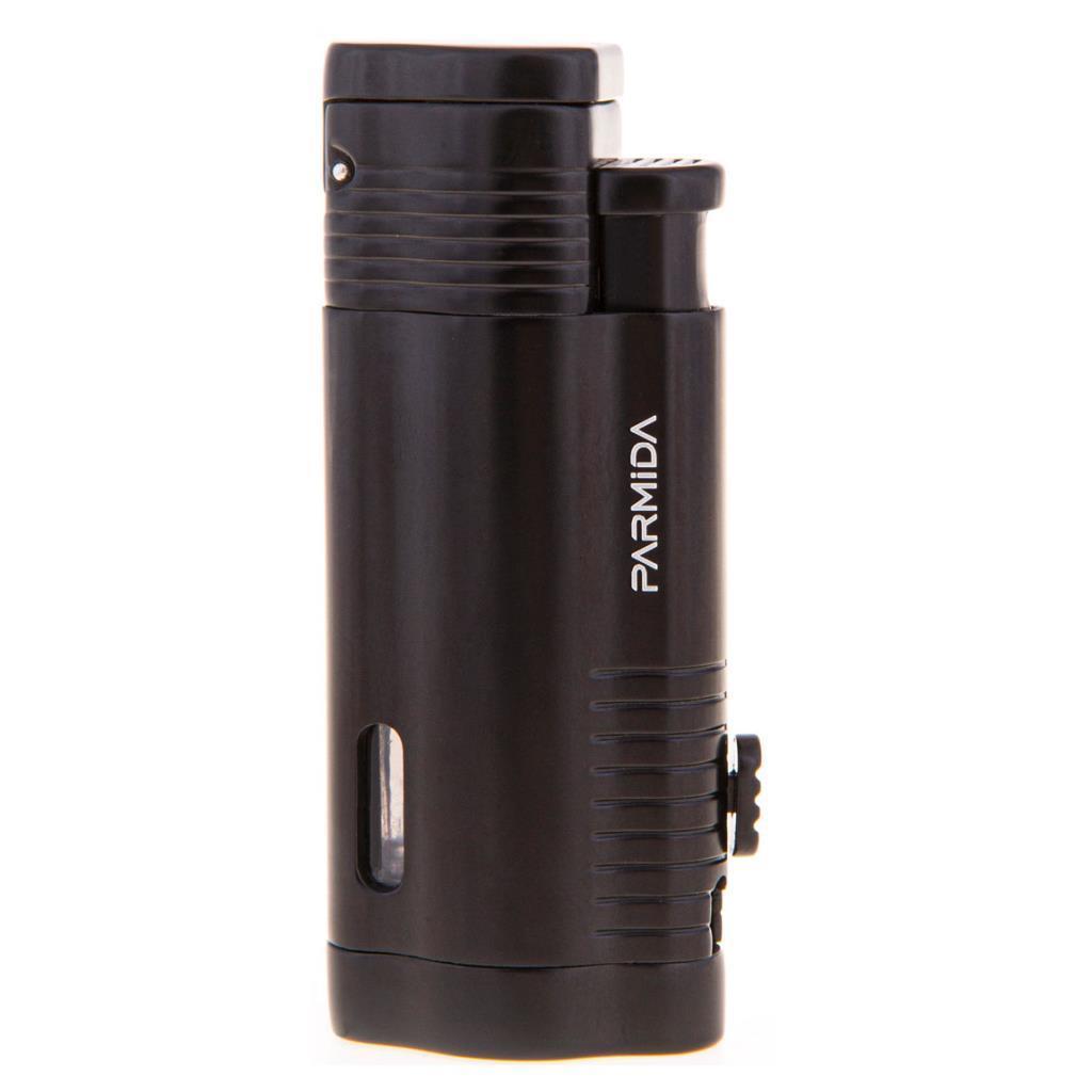 Parmida 3 Torch Pürmüz Siyah Puro Çakmağı