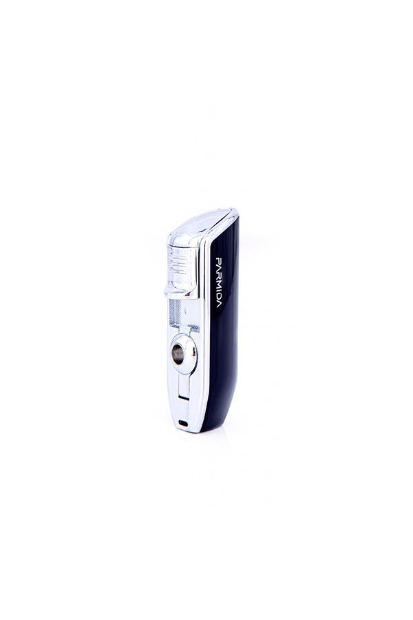 Parmida 3 Torch Pürmüz Yan Ağız Siyah Puro Çakmağı