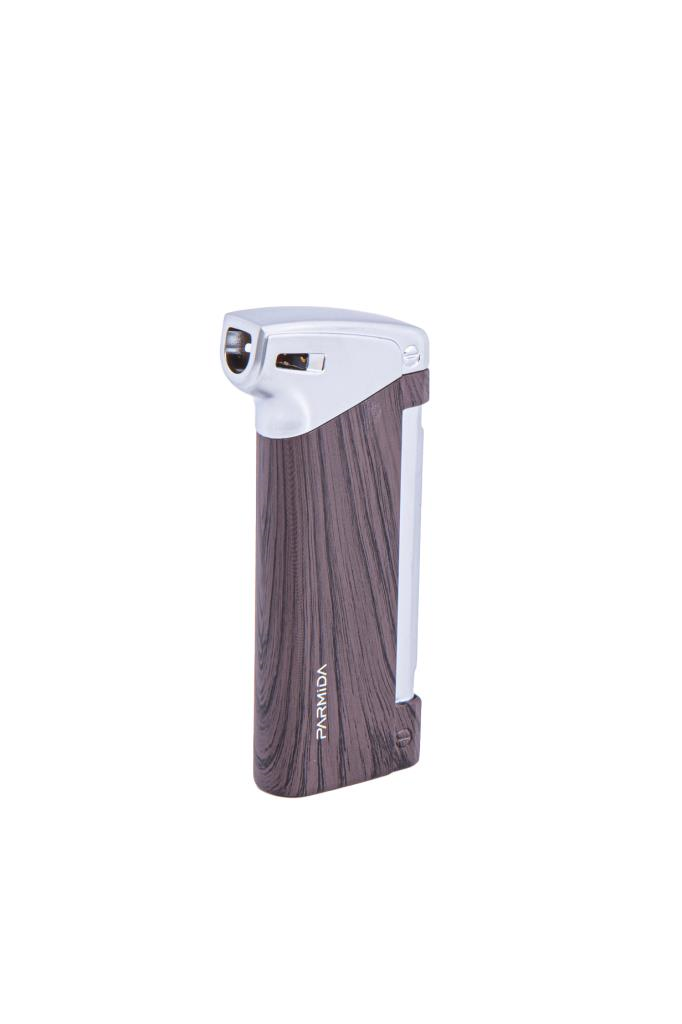 Parmida Soft Flame Ahşap Desenli Pipo Çakmağı