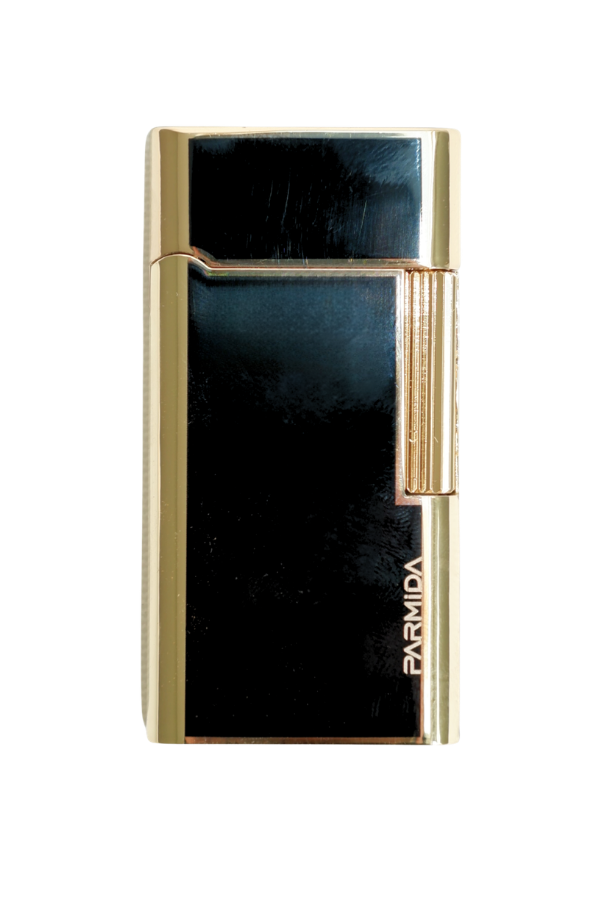 Parmida Soft Flame Siyah Gold Metal Puro Çakmağı