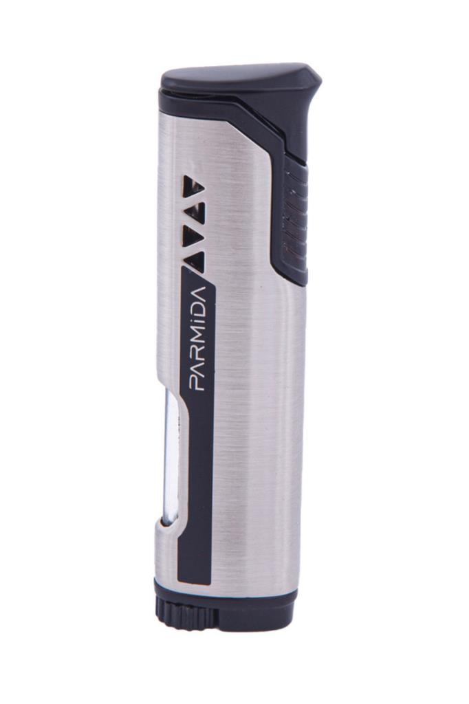 Parmida Tek Torch Pürmüz Gümüş Puro Çakmağı