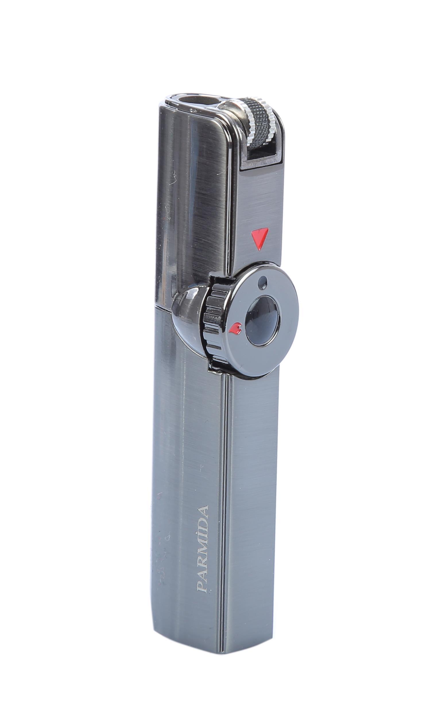 Parmida Tek Torch Pürmüz Gunmetal Puro Çakmağı