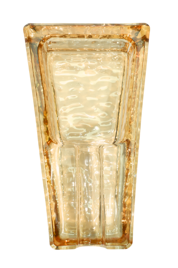 PremiumQuality Gold Şeffaf Kristal Tekli Puro Küllüğü - TR9754