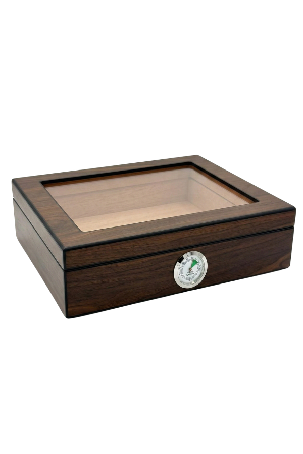 PremiumQuality Manaus Kahverengi Sedir Humidor Puro Kutusu