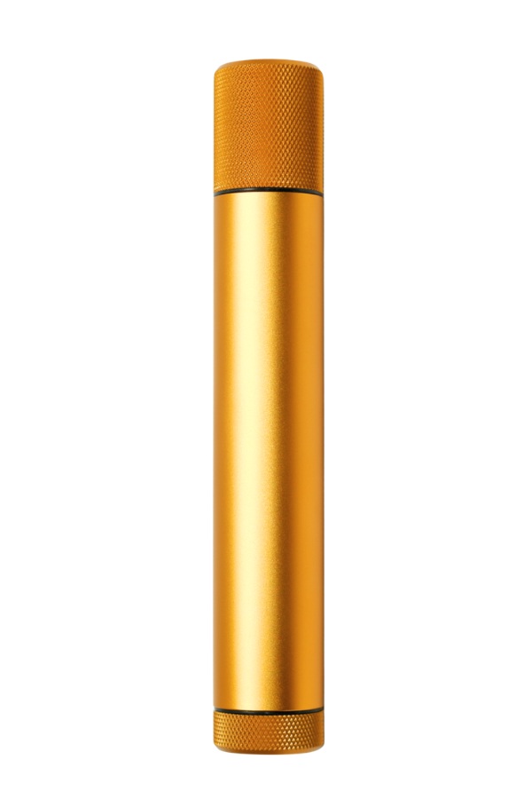 PremiumQuality Sarı Tekli Metal Puro Tüpü