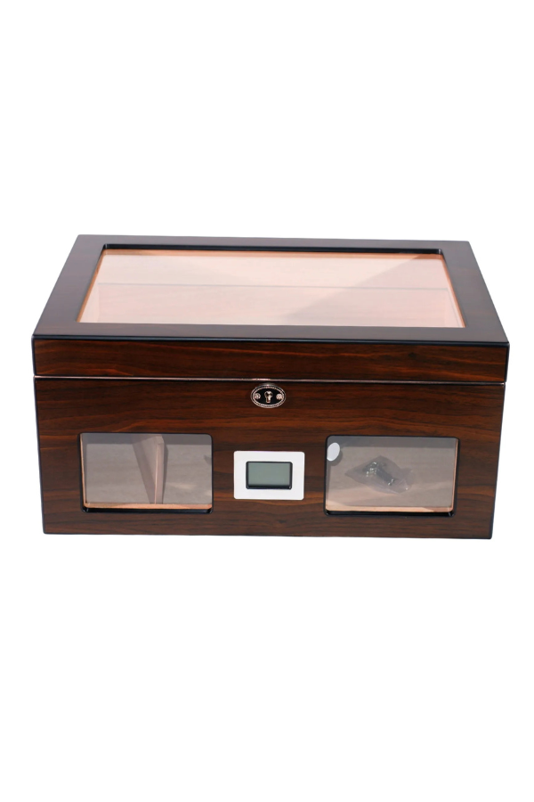PremiumQuality Urdesa Kahverengi Sedir Humidor Puro Kutusu