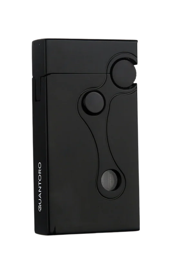 Quantoro Soft Flame Siyah Metal Puro Çakmağı