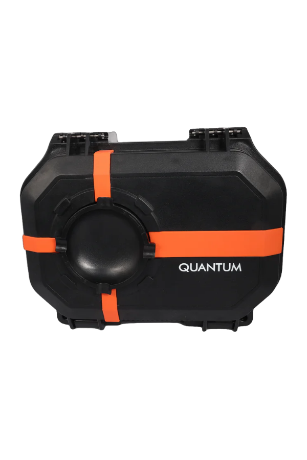 Quantum Seyahat Tipi 30 Taşıma Kulplu Siyah Humidor Puro Kutusu