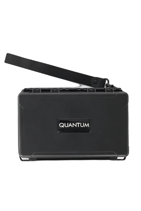 Quantum Seyahat Tipi 5 Taşıma Kordonlu Siyah Humidor Puro Kutusu