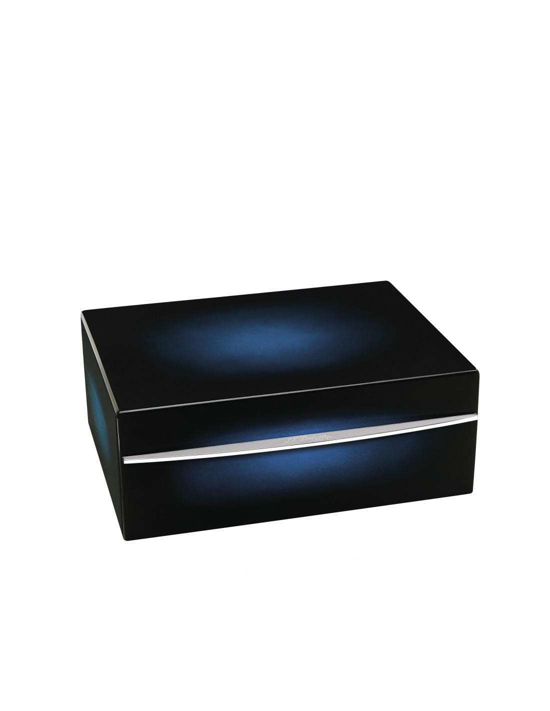 S.T.  Dupont Lacivert Humidor Puro Kutusu 1292 - TR1313