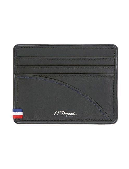 S.T. Dupont Siyah Deri Kartlık 172004 - TR1755