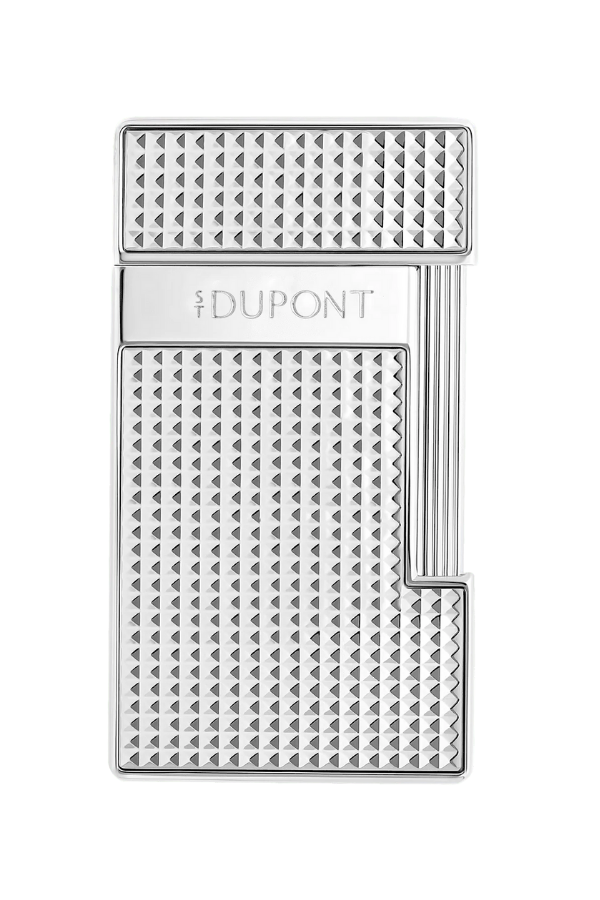 S.T. Dupont Slimmy Silver Diamond Head Puro Çakmağı 28120