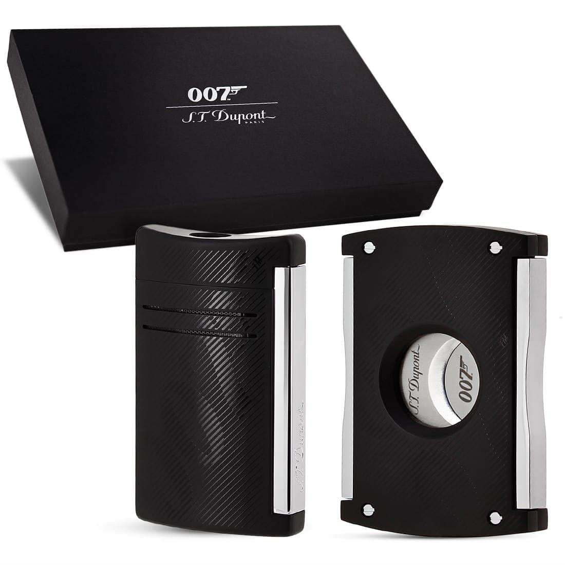 S.T. Dupont 007 James Bond Çakmak Kesici İkili Set Siyah 20166Nc2 - TR1506